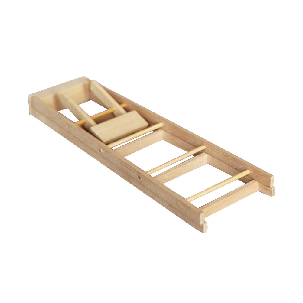 Bonsai Garden House - Miniature Wooden Ladder Simulation Decor Mini
