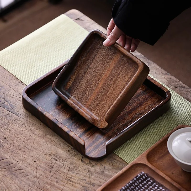 Bonsai Garden Knife - Walnut Wooden Food Tray, Puer Tea