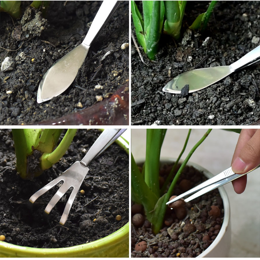 2-in-1 304 Stainless Steel Pro - огляд і ціна Bonsai Garden Rake