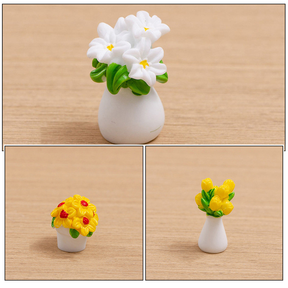6Pcs Lifelike Mini Potted Plan - огляд і ціна Bonsai Garden House