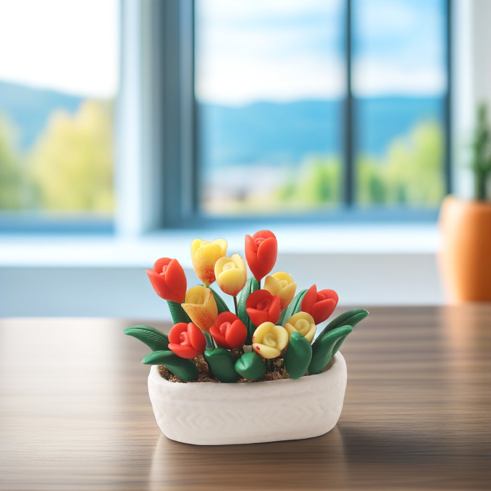 Mini Tulip Potted Plant Decora - огляд і ціна Bonsai Garden Europe