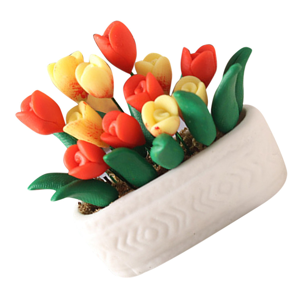 Mini Tulip Potted Plant Decora - огляд і ціна Bonsai Garden Europe