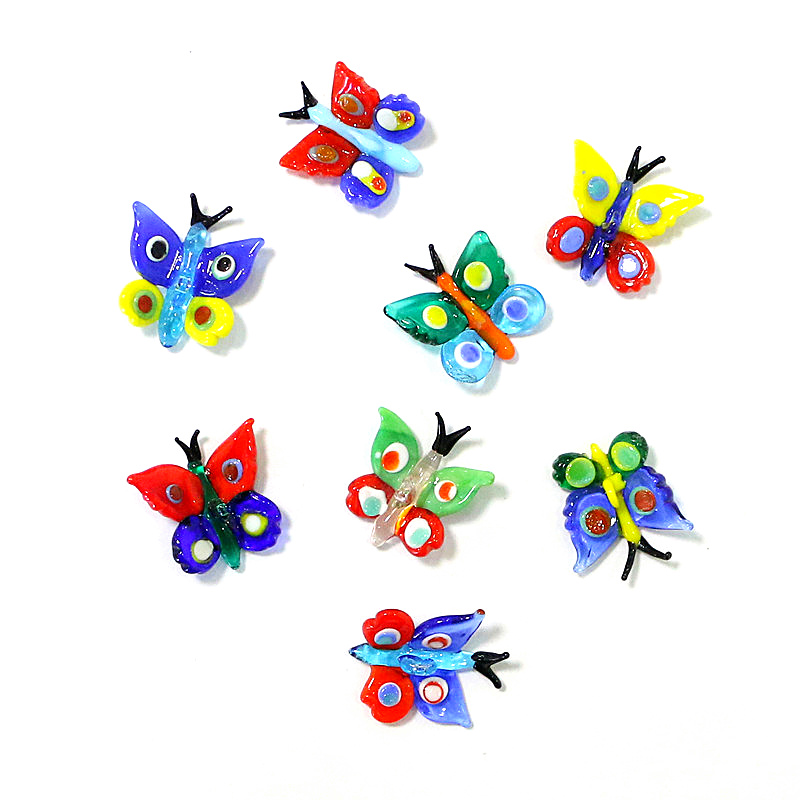 Mini Glass Butterfly Pendant C - огляд і ціна Bonsai Garden Europe